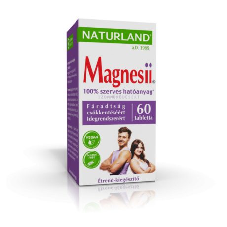NATURLAND MAGNESII tabletta 60db
