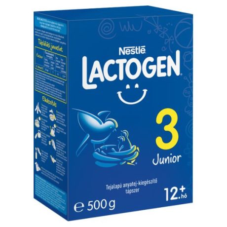 LACTOGEN JUNIOR 3 tejalapú italpor 500 g