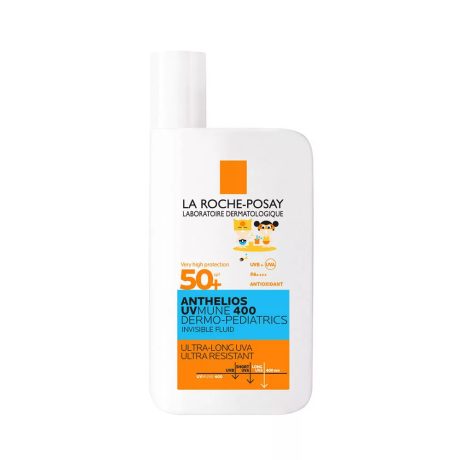 LA ROCHE-POSAY ANTHELIOS UV MUNE400 DERMO-PEDIATRICS napvédő fluid gyermekeknek SPF50+ 50 ml