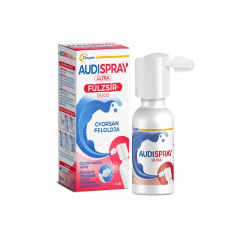 AUDISPRAY ULTRA fülspray 20 ml