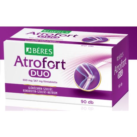 BÉRES ATROFORT DUO 500 mg/ 267 mg filmtabletta 90 db