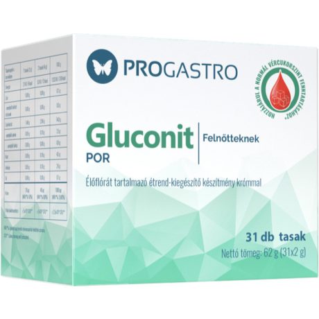 PROGASTRO GLUCONIT por felnőtteknek 31 tasak