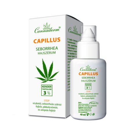 CANNADERM CAPILLUS seborrhea hajszérum 40 ml