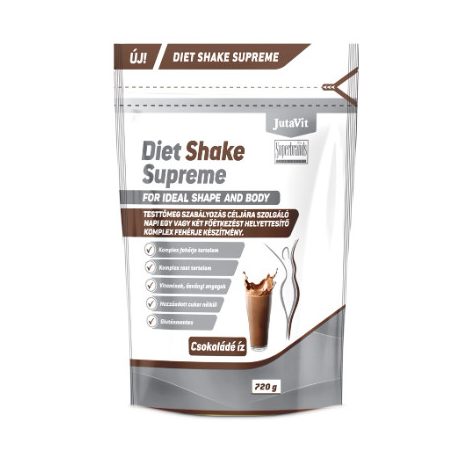 JUTAVIT DIET SHAKE SUPREME csokoládé ízű 720 g