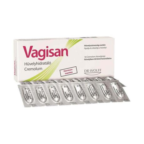 VAGISAN hüvelyhidratáló hüvelykúp 16 db