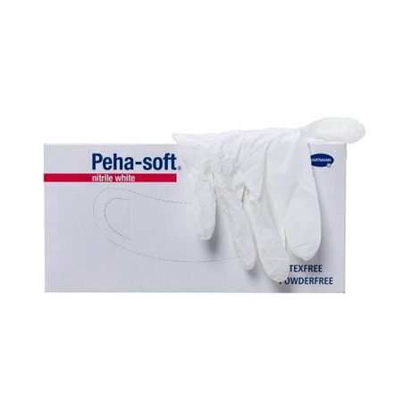 PEHA-SOFT nitrile fehér kesztyű S 1 db
