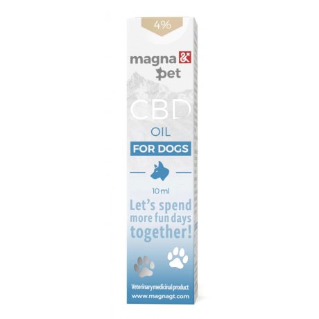 MAGNAPET CBD 4% olaj kutyáknak 10 ml