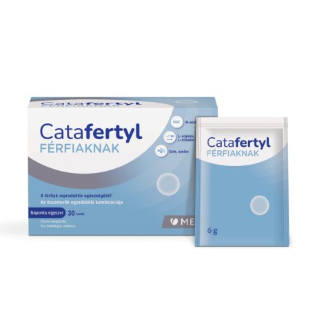 CATAFERTYL FÉRFIAKNAK étrend-kiegészítő por belsőleges oldathoz 30 tasak