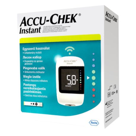 ACCUCHEK INSTANT KIT vércukorszintmérő készlet