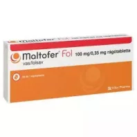 MALTOFER-FOL 100 mg/0,35 mg rágótabletta 30 db