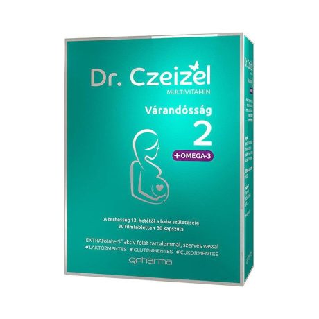DR. CZEIZEL multivitamin várandósság 2 filmtabletta és kapszula 2x60db