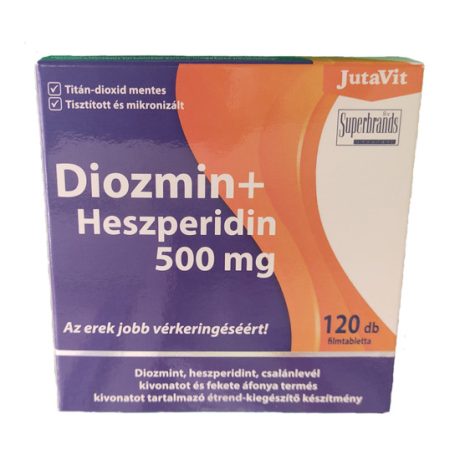 JUTAVIT DIOZMIN-HESZPERIDIN 500 mg tabletta 120 db