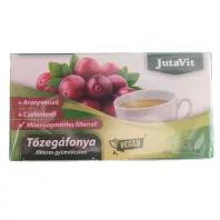   JUTAVIT TŐZEGÁFONYA+ARANYVESSZŐ+CSALÁN gyümölcstea 25 db