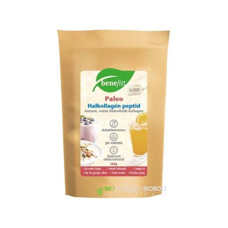 INTERHERB BENEFITT Halkollagén peptid italpor 150 g