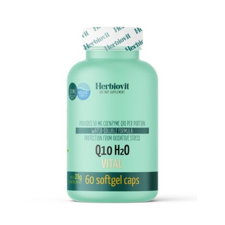 HERBIOVIT Q10 H2O vital lágykapszula 60 db