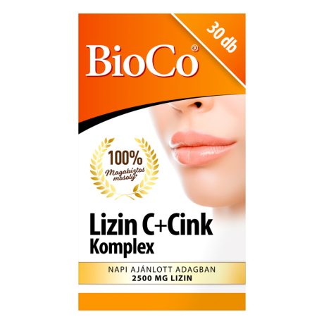 BIOCO LIZIN C + CINK komplex 30 db