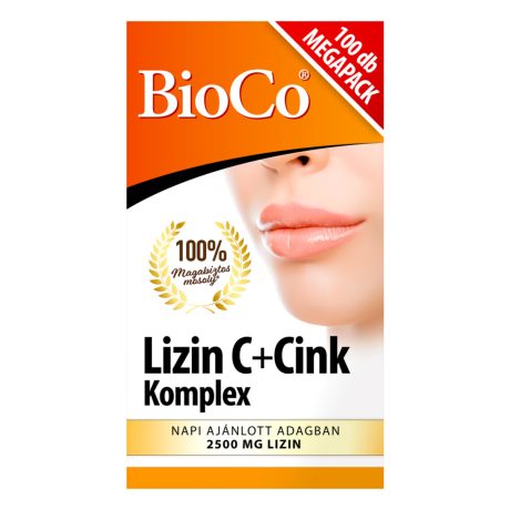 BIOCO LIZIN C + CINK komplex 100 db