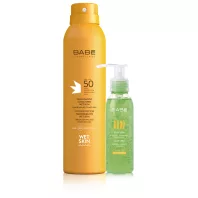   BABE felnőtt fényvédő WET SKIN SPF 50 200 ml + ajándék Babé aloe gél 90 ml