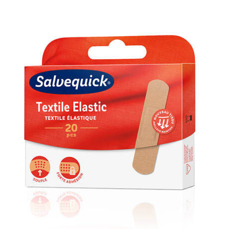 SALVEQUICK közepes textil sebtapasz 20 db