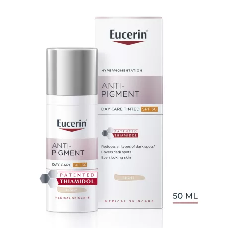 EUCERIN ANTI-PIGMENT FF30 színezett nappali arckrém light 50 ml