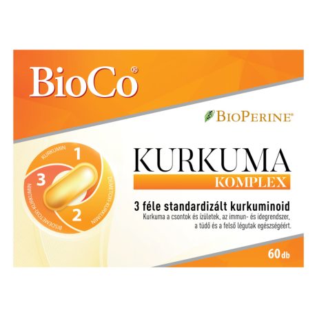 BIOCO KURKUMA KOMPLEX kapszula 60 db