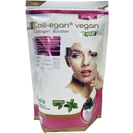 JUTAVIT COLL-EGAN VEGAN berry ízű kollagén por 216 g