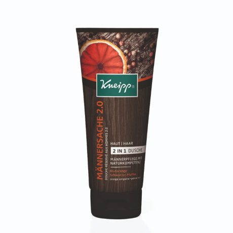 KNEIPP FÉRFI TUSFÜRDŐ ÉS SAMPON - férfias erő 2.0 200 ml