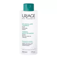   URIAGE TERMÁL MICELLÁS ARC- ÉS SMINKLEMOSÓ zsíros és kombinált bőrre 500 ml