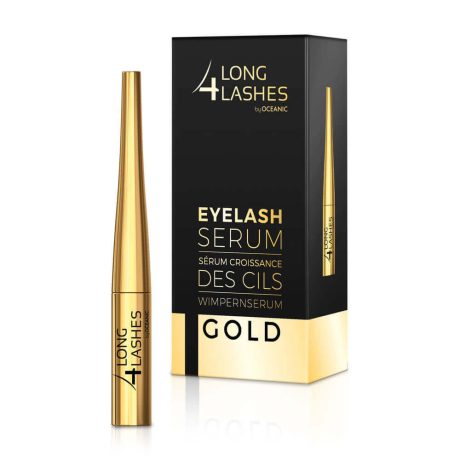LONG 4 LASHES - GOLD szempillanövesztő szérum 4 ml