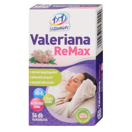1x1 VITADAY VALERIANA ReMax filmtabletta 56 db
