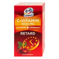   1X1 VITAMIN C-VITAMIN 1000 mg retard filmtabletta D3-vitaminnal és csipkebogyó kivonattal 50 db