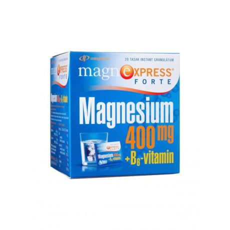 INNOPHARM MAGNEXPRESS FORTE 400 mg citrom ízű granulátum 20 db