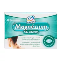 1X1 VITAMIN MAGNÉZIUM + B6-VITAMIN filmtabletta 30 db