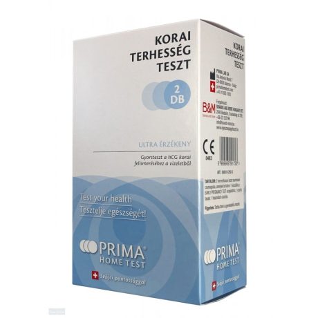 PRIMA KORAI TERHESSÉGI teszt 2 db