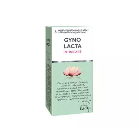 GYNO LACTA INTIM CARE hüvelytabletta 8 db