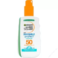   GARNIER AMBRE SOLAIRE INVISIBLE PROTECT REFRESH napozóspray SPF50 200 ml