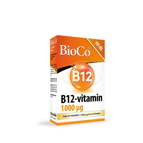 BIOCO B12-vitamin 1000 μg tabletta 60 db