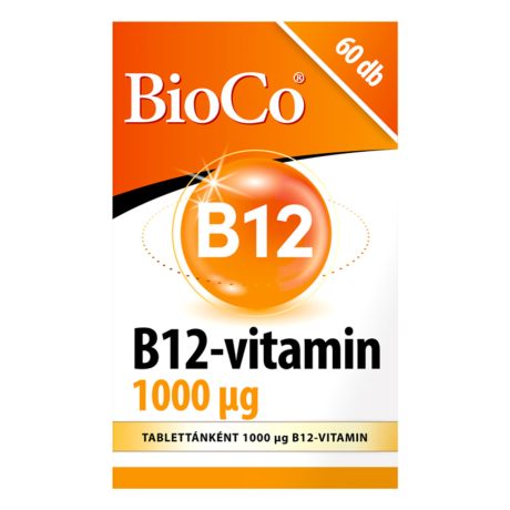 BIOCO B12-vitamin 1000 μg tabletta 60 db