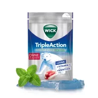 WICK TRIPLE ACTION cukormentes torokcukor 72G