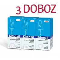   KITONAIL 80 mg/g gyógyszeres körömlakk 3,3 ml 3db VIRTUÁLIS