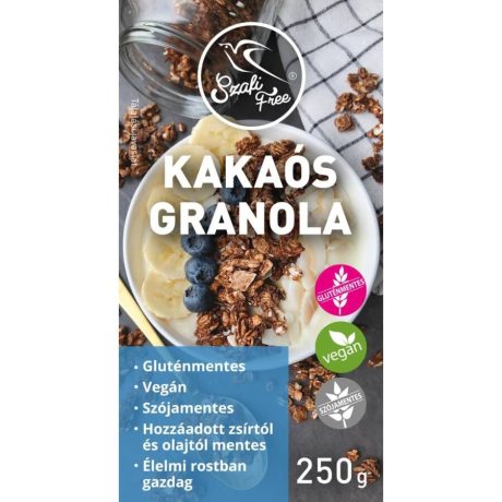 SZAFI FREE Kakaós granola 250 g