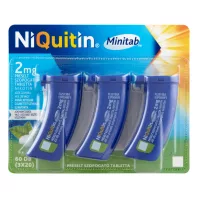 NIQUITIN MINITAB 2 mg préselt szopogató tabletta 3x20 db