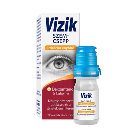 VIZIK szemcsepp irritált szemre 10 ml