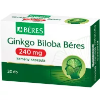 BÉRES GINKGO BILOBA 240 mg kemény kapszula 30 db