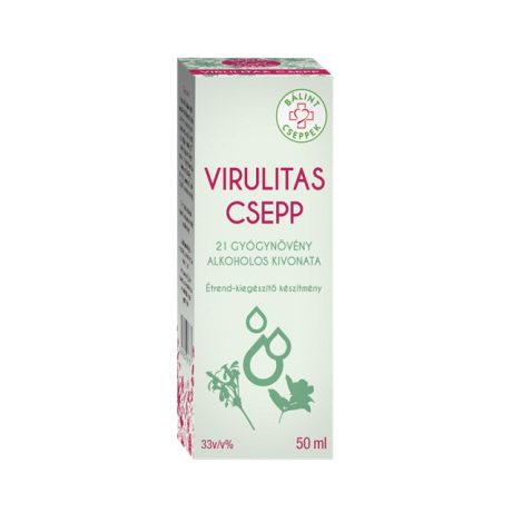 BÁLINT CSEPPEK VIRULITÁS csepp 50 ml
