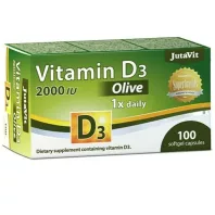 JUTAVIT D3-VITAMIN 2000 NE Oliva lágykapszula 100 db
