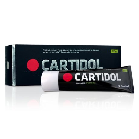 CARTIDOL 100 mg/g gél 100 g