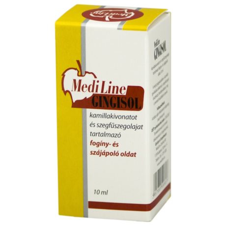 MEDILINE GINGISOL FOGÍNYECSETELŐ oldat 10 ml