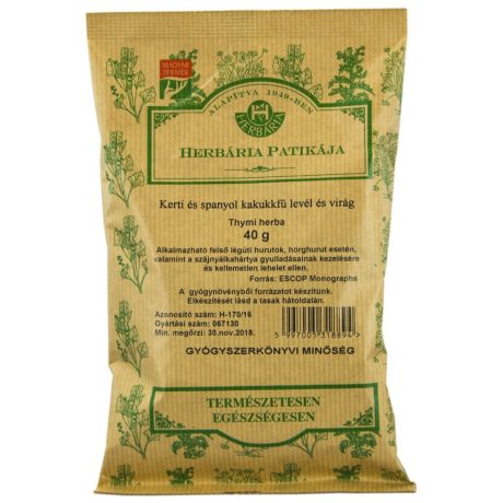 HERBÁRIA KERTI KAKUKKFŰ tea 40 g