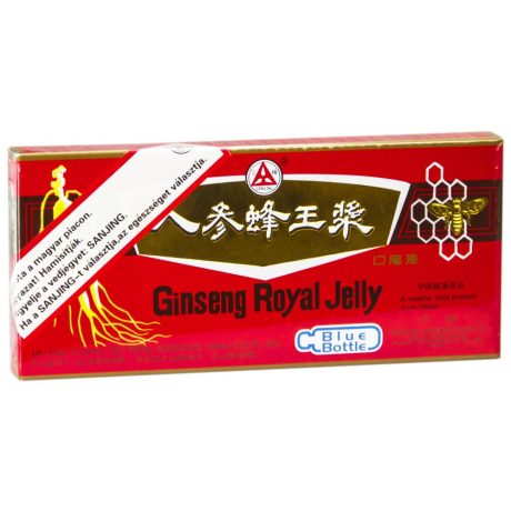 GINSENG ROYAL JELLY PIROS BIG STAR ivóampulla 10 db